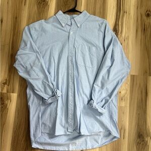 Los Angeles Apparel Light Blue Button-Down Shirt LA Apparel